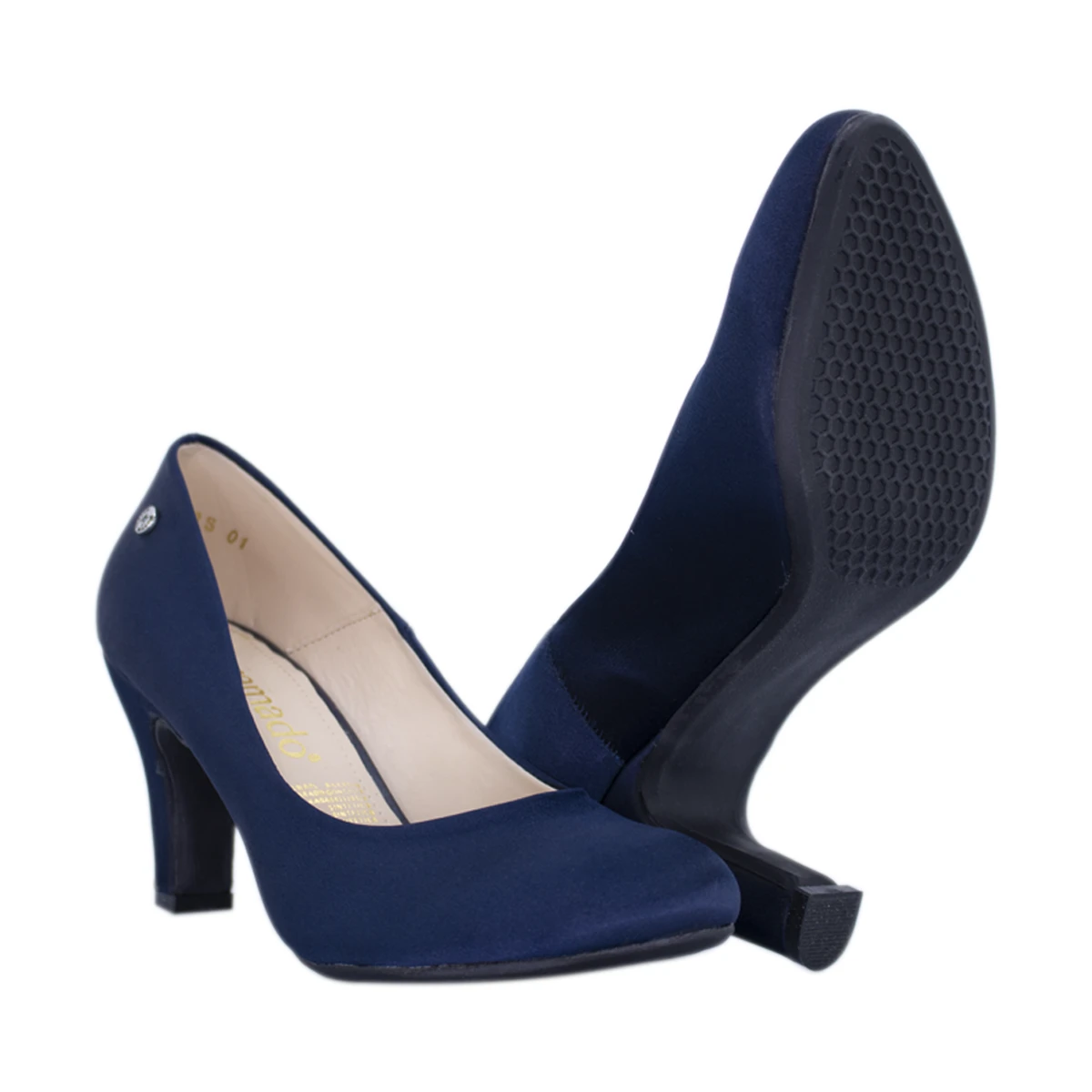 FEDRA - 192A AZUL SATIN